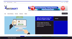 Desktop Screenshot of baydsoft.com